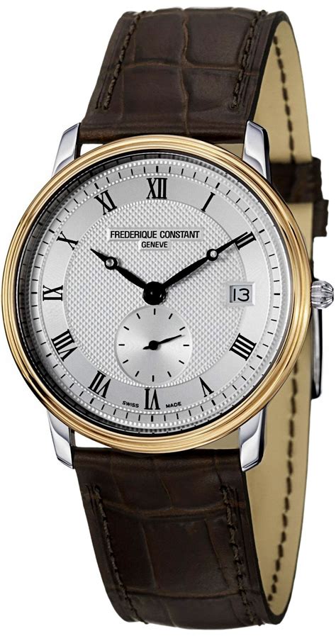 replica frederique constant watch slimline automatic mens|frederique constant sale.